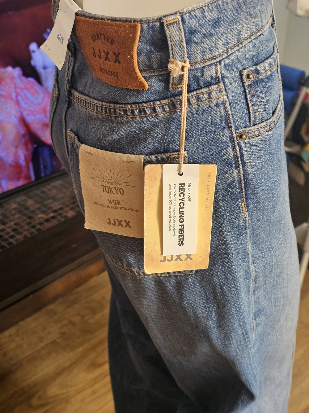 ❗️ JJXX Tokyo Wide Women Jeans - Light Blue Denim  NWT ❗️